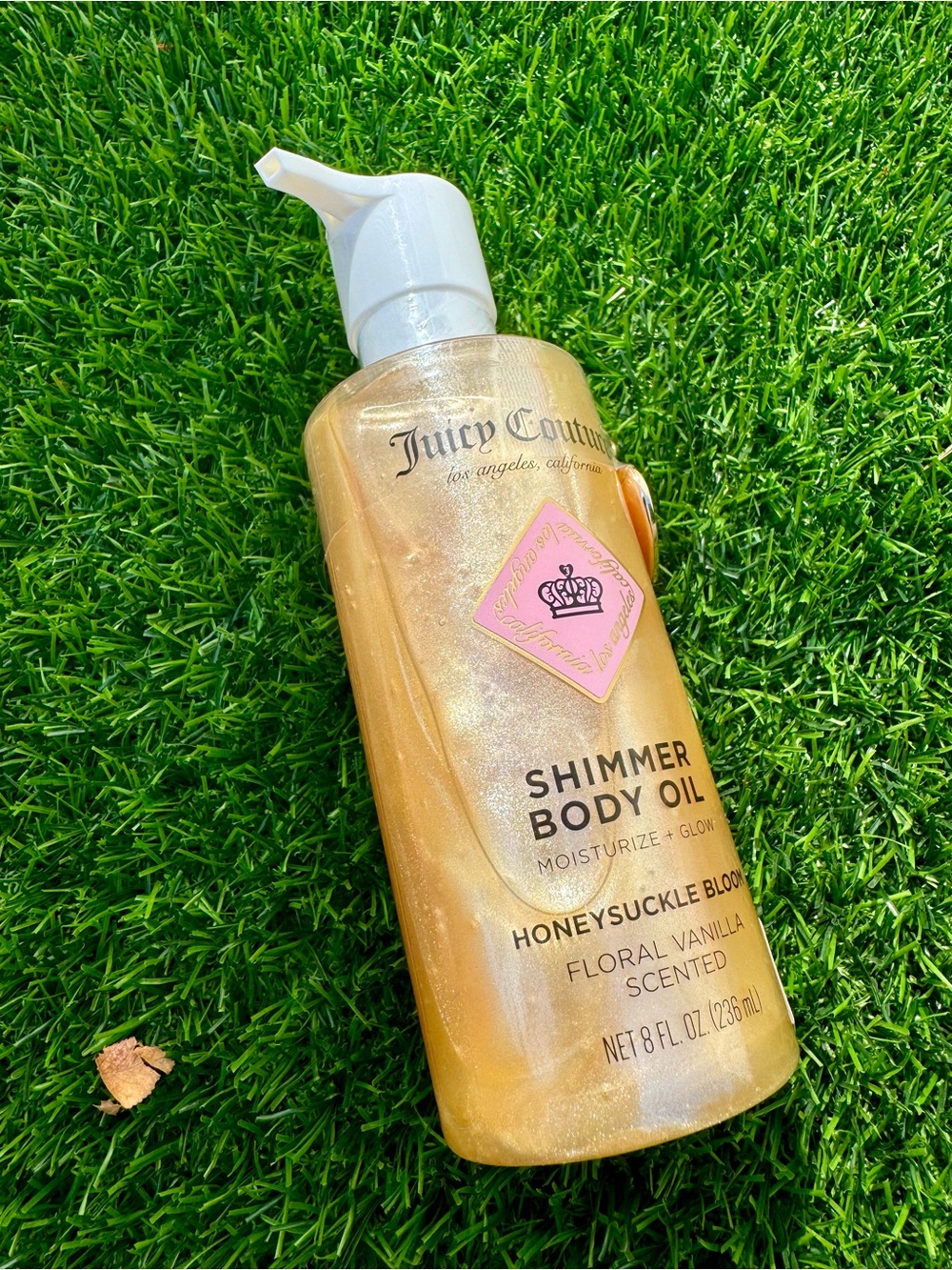 Juicy Couture Shimmer Body Oil, Honeysuckle Bloom Scent, 8 fl oz
Gold 1pc